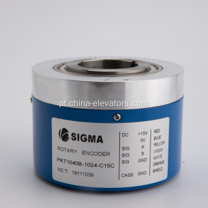 Codificador rotativo PKT1040B-1024-C15C para elevadores LG Sigma